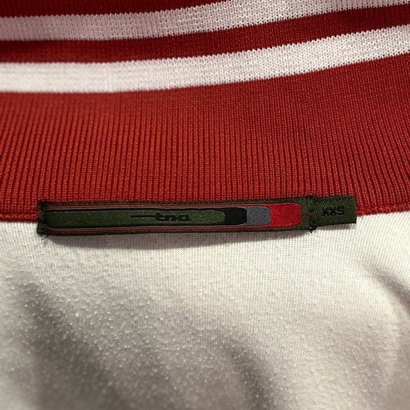 TNA Red & White Varsity Retro Jacket XXS - Picture 5 of 10